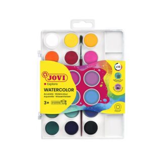 Acuarelas 18 colores