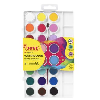 Acuarelas 24 colores