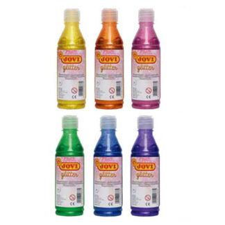 Botella Tempera Glitter 250ml