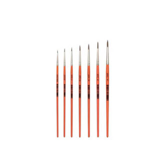 Pincel No. 00 al 05 cerda redonda