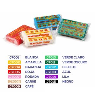 Maqueta de plasticina 50 grs.