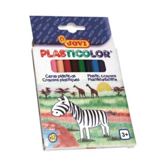 Crayón de Cera delgado 12 colores